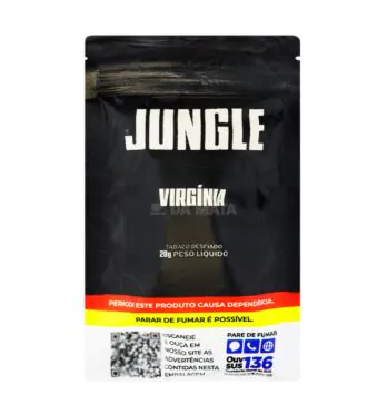 Jungle Virginia 20g de frente tabacaria da mata