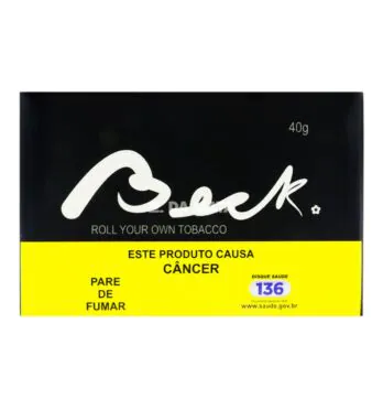 Lata Beck Bressan 40g de frente tabacaria da mata