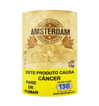 Amsterdam Virgínia 15g de frente