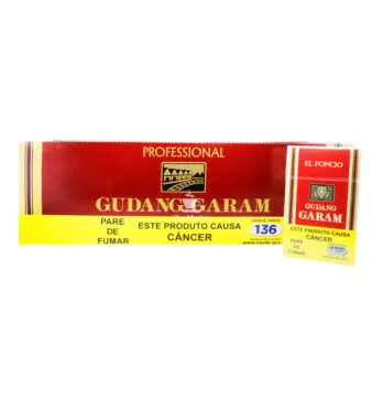 Caixa de Gudang Garam Professional de frente