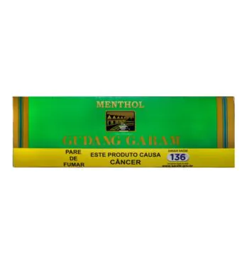 Caixa de Gudang Garam Menthol