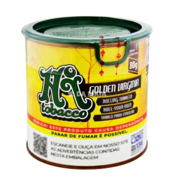 Lata Hi Tobacco Golden Virginia DE FRENTE TABACARIA DA MATA