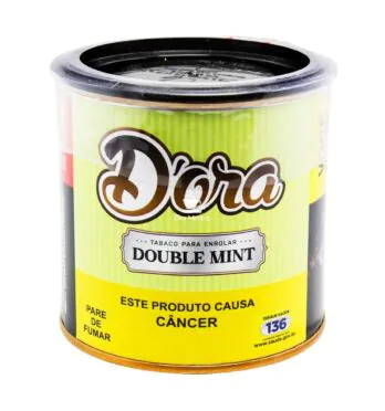 Lata de D'ora Double Mint 50g de frente