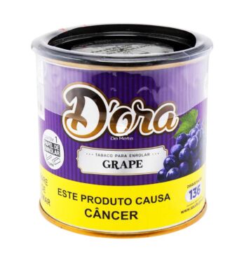 Lata de D'ora Grape 50g de frente