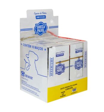 Caixa Souza Paiol Premium caixa aberta tabacaria da mata 