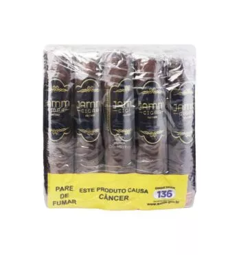Pacote de Charuto Jamm Maduro Fuego de frente