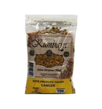 Chá Kumbaya Sasso 25g de frente tabacaria da mata