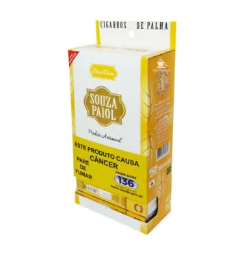 Caixa de Souza Paiol Ouro caixa fechada tabacaria da mata 