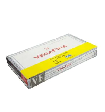 Caixa de Charuto VegaFina Classic Robusto Tubo de frente