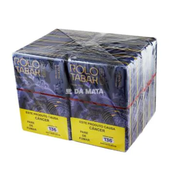 Pacote de Lata C/ Palheiro Rolo Tabak de frente tabacaria da mata