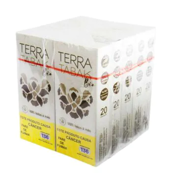 Caixa de Terra Tabak Bio Enrolado c/ Filtro 6mm fechada tabacaria da mata 