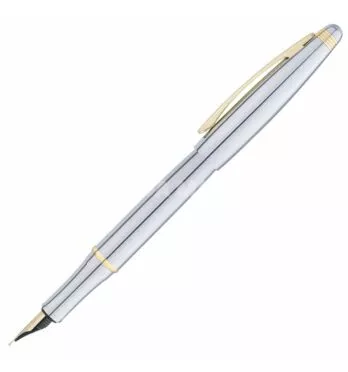Caneta Crown Metal Prestige Tinteiro  Personalizada