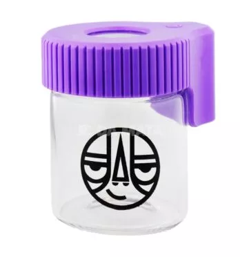 Pote de Vidro Com Lupa e Led Puffiz 90ml