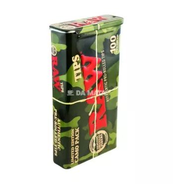 Piteira Pré-enrolada Raw Camo Pack