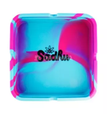 Cinzeiro de Silicone Quadrado Sadhu Mix De Cores