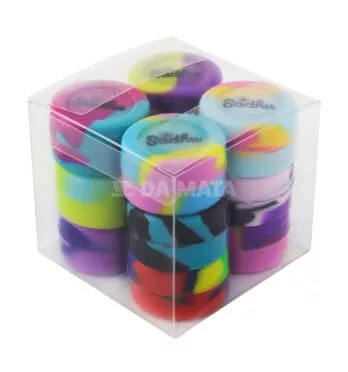 Caixa de Slick De Silicone Sadhu 5ml Tie Dye