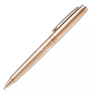 Caneta Crown Esferográfica Safira Rose Gold  Personalizada